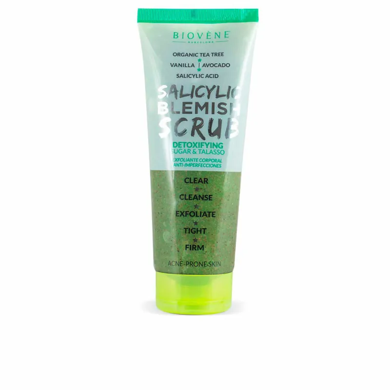 Отшелушивающее средство для тела Biovène Salicylic Blemish Scrub 250 ml детокс