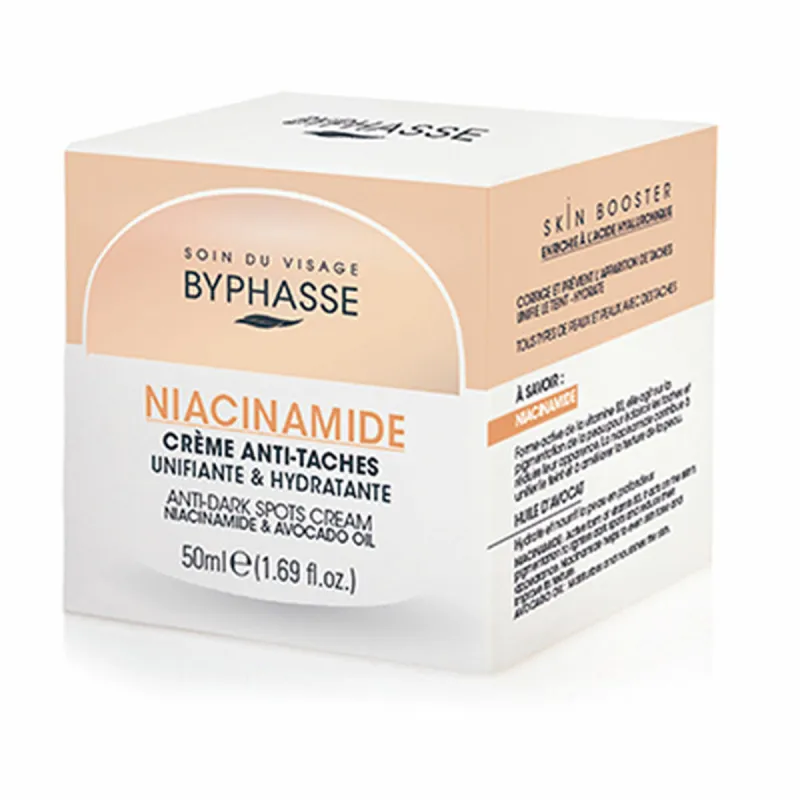 Krēms pret brūniem pleķiem Byphasse Niacinamide 50 ml Pret nogulsnēm