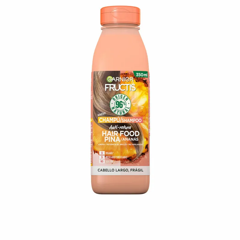 Shampoo Garnier Fructis Hair Food 350 ml Katkeamia korjaava Ananas