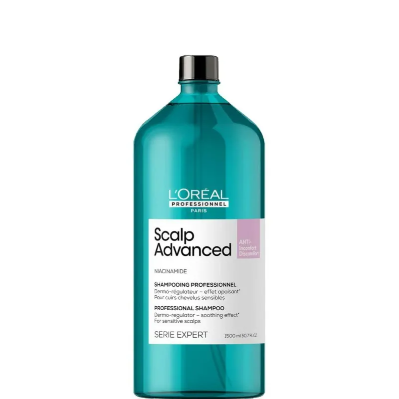 Ādas-Aizsardzības Šampūns L'Oreal Professionnel Paris Scalp Advanced 1,5 L Jutīga galvas āda
