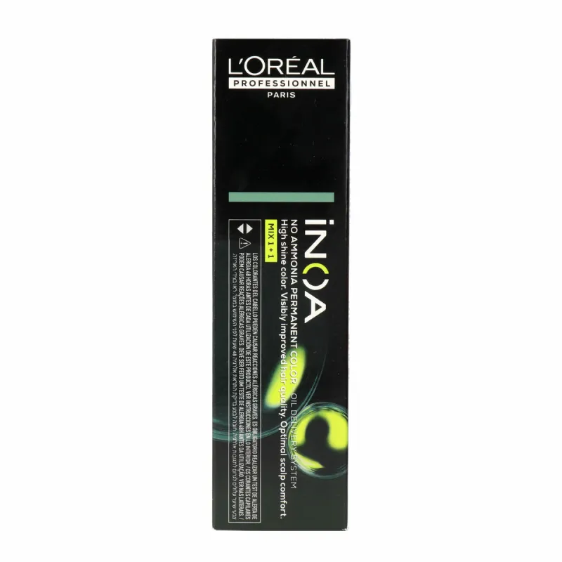 Noturīga Krāsa L'Oreal Professionnel Paris Inoa Gaišs Pelēki Kastaņains Nº 5.17 60 g