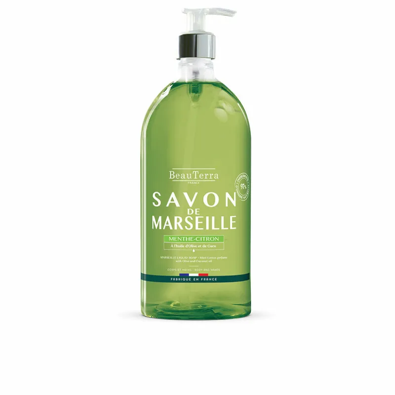 Liquid Soap Beauterra Marseille 1 L Lemon Mint