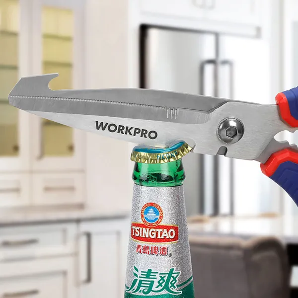 Kitchen Scissors Workpro Stainless steel 25 cm