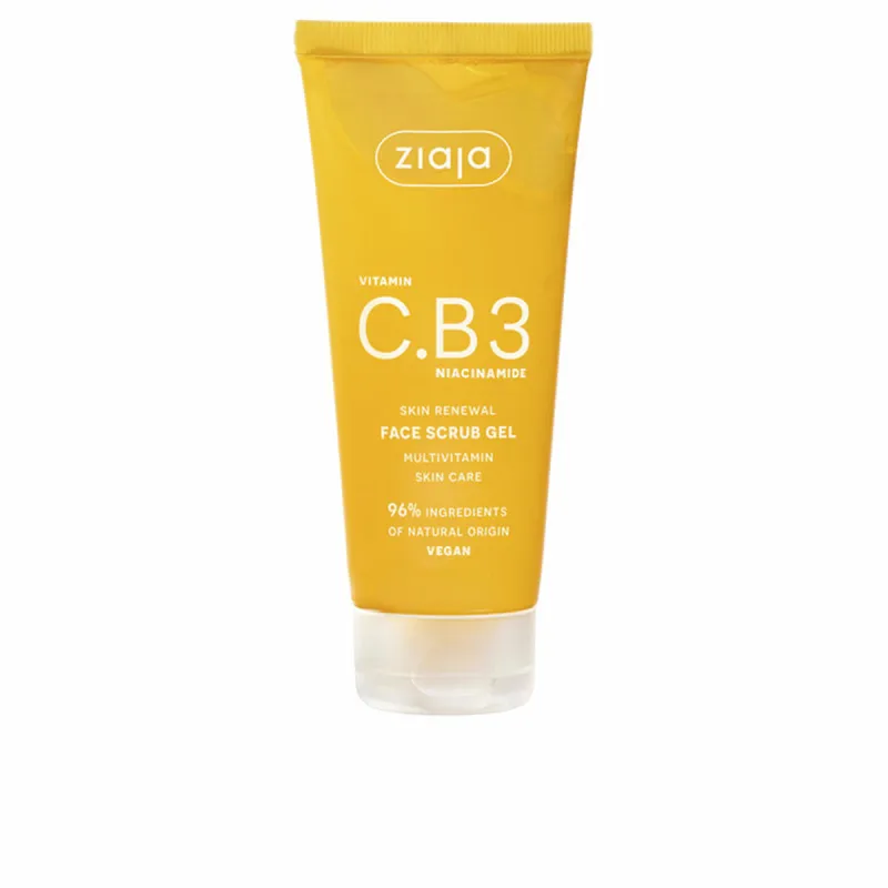 Veido gelis nuo pleiskanų Ziaja Vitamin C.B3 Niacinamide 100 ml
