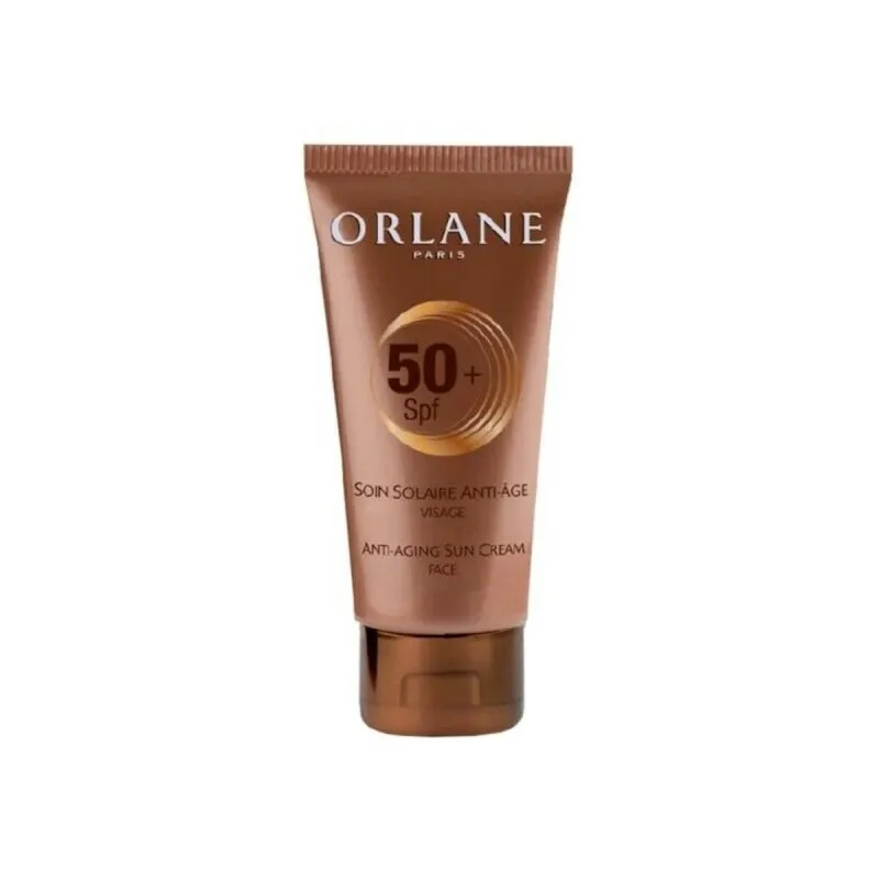 Sauļošanās krēms sejai Orlane Spf 50 50 ml Pret-novecošanās