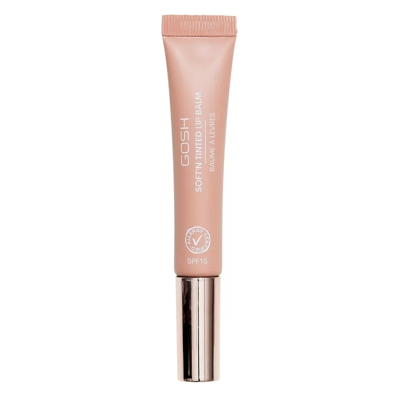 Spalvotas lūpų balzamas Gosh Copenhagen Soft'N Tinted Nº 002 Nougat 8 ml