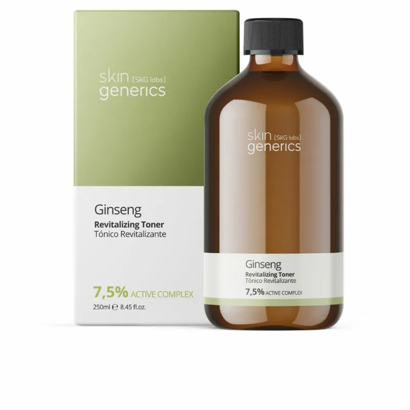 Veido tonikas Skin Generics Ginseng 250 ml Ginseng Gaivinantis