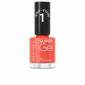 лак для ногтей Rimmel London Super Gel Nº 047 Spiced coral Nº 047-Spiced Coral 12 ml