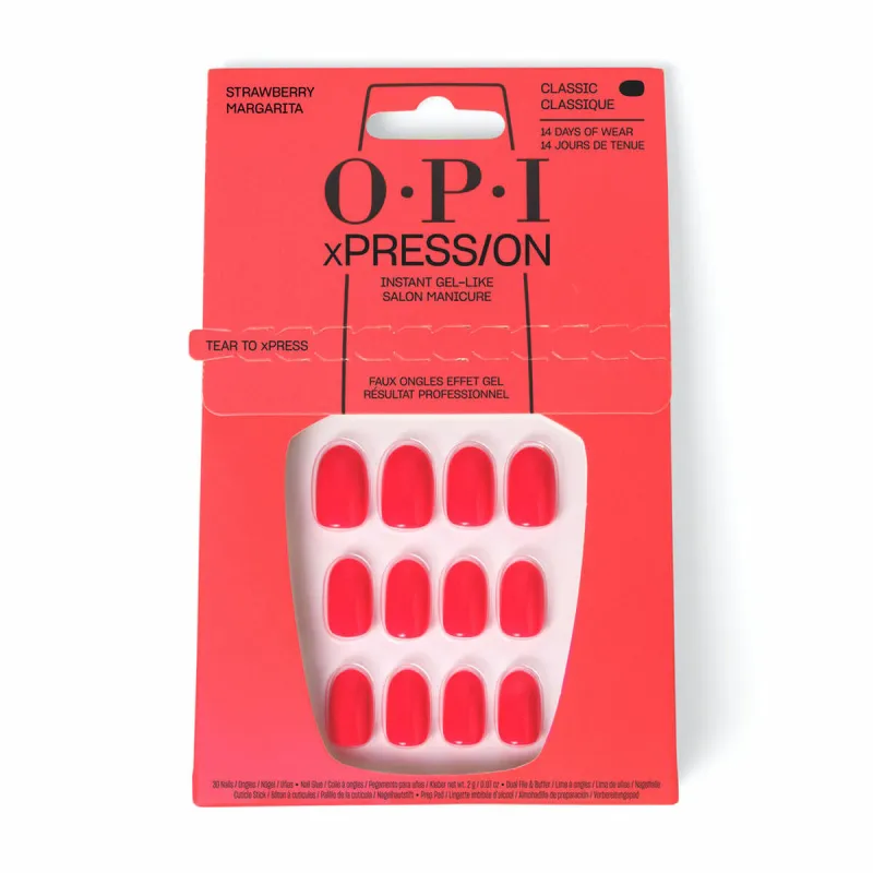Dirbtiniai nagai Opi #Strawberry Margarita Strawberry margarita 30 Dalys
