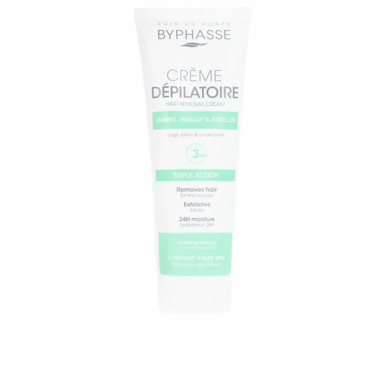 Kehakarvade eemalduskreem Byphasse Aloe Vera 125 ml