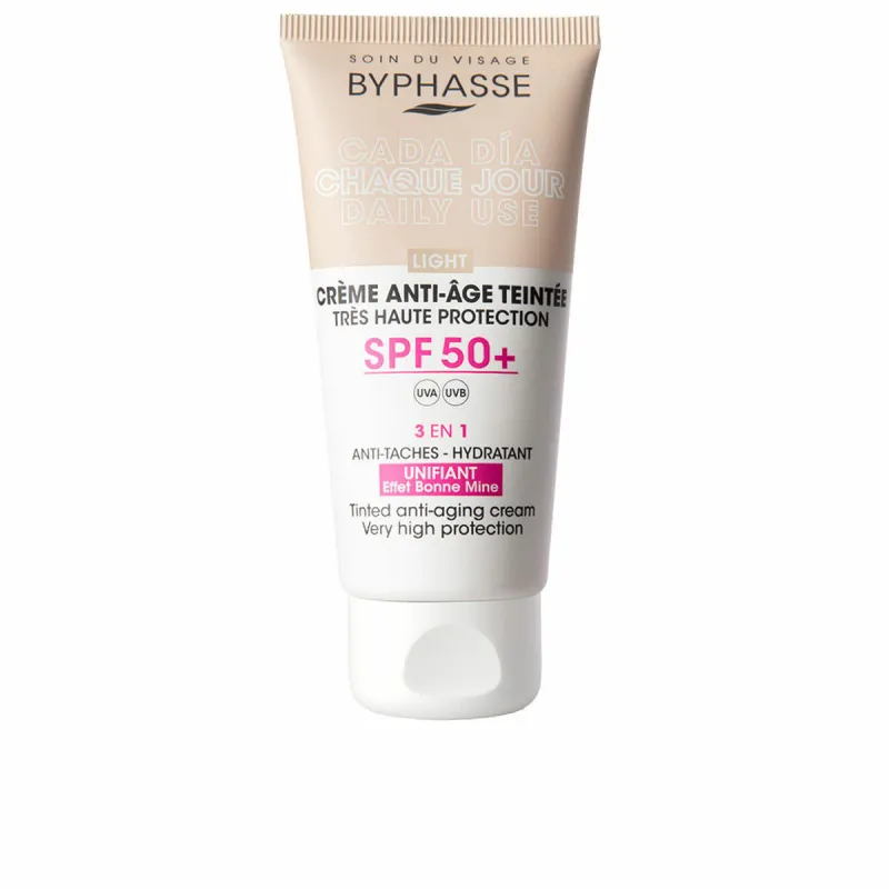 Dienas pret-novecošanās krēms Byphasse CREMA FACIAL Spf 50+ 50 ml