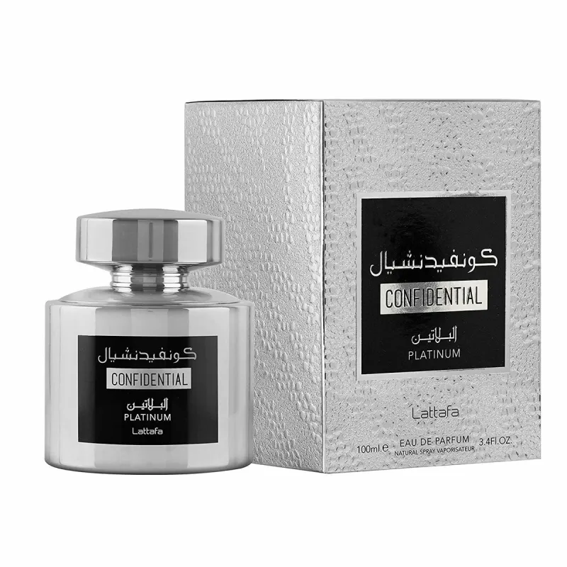 Miesten parfyymi Lattafa CONFIDENTIAL PLATINUM