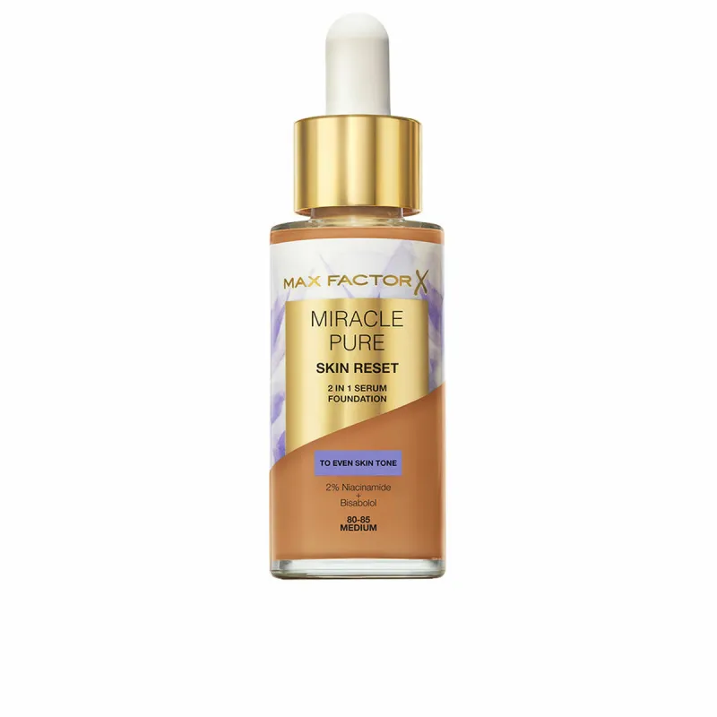 Vedel meigipõhi Max Factor MIRACLE PURE Nº 80-85 Medium 30 ml
