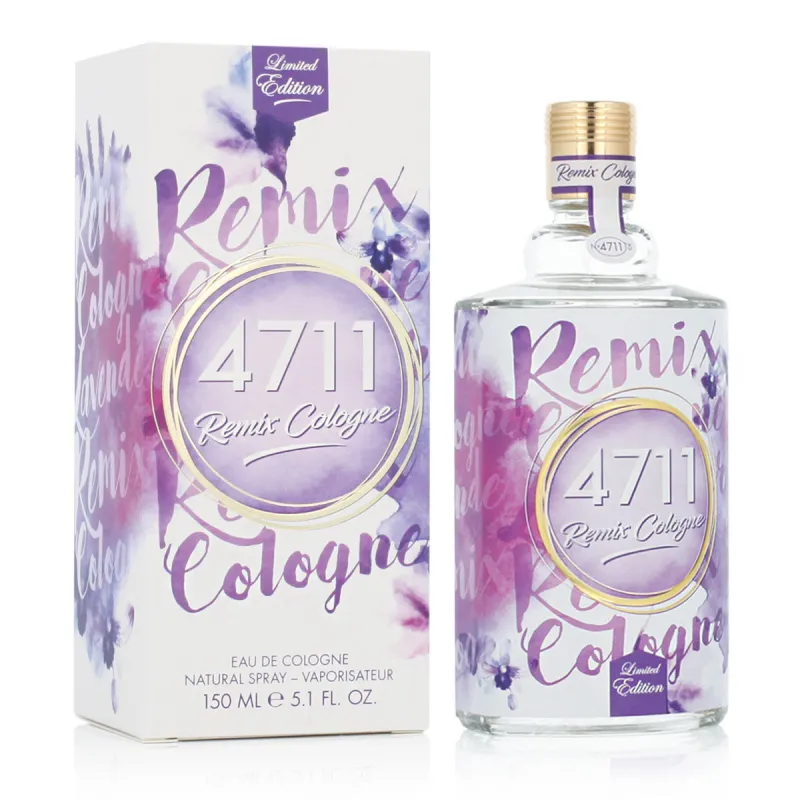 Unisex kvepalai 4711 EDC Remix Lavender Edition 150 ml