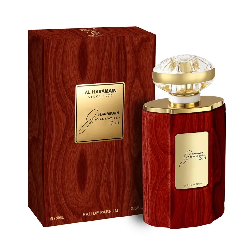 Unisex kvepalai Al Haramain Junoon Oud EDP 75 ml