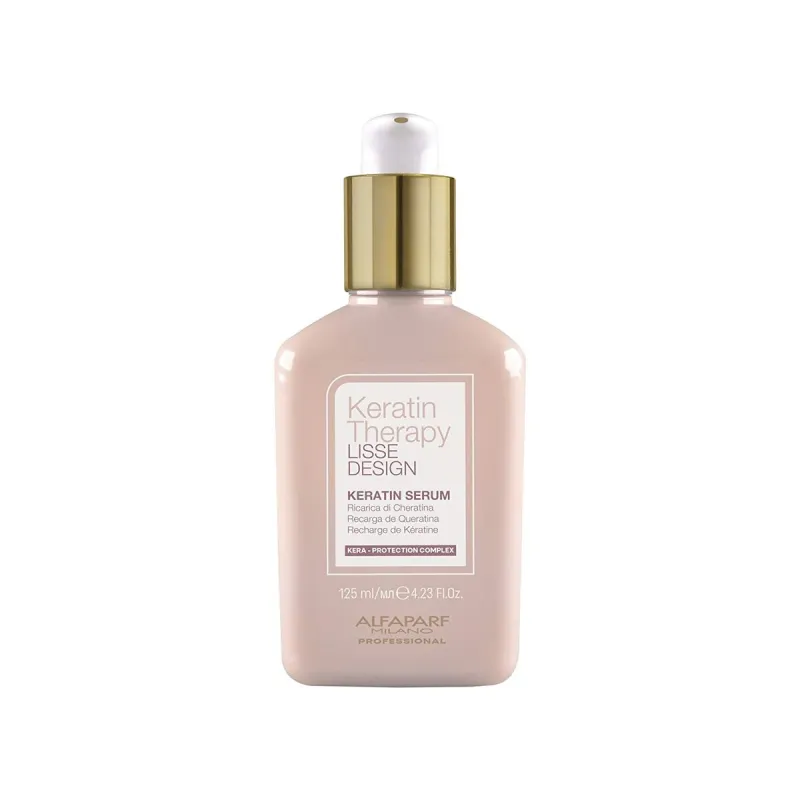Juukseõli Alfaparf Milano Lisse Design Keratin Therapy 100 ml 125 ml Siidine viimistlus Taastäide