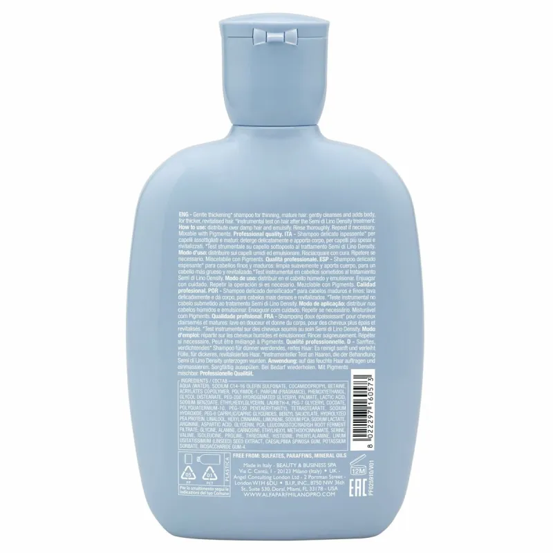 Шампунь Alfaparf Milano SEMI DI LINO DENSITY 250 ml