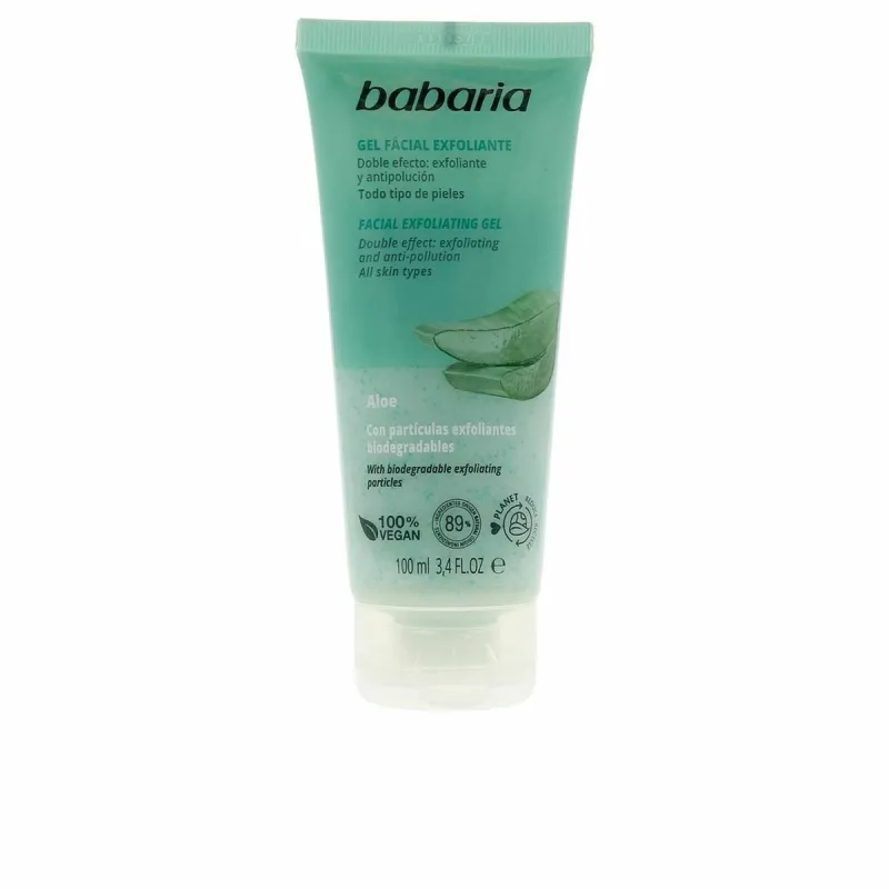Veido gelis nuo pleiskanų Babaria Aloe Vera 100 ml Alijošius