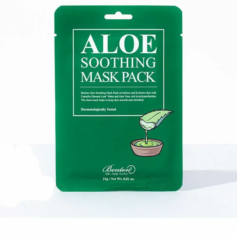 Maitinamasis Veido Kaukė Benton Aloe Soothing 23 g Alijošius