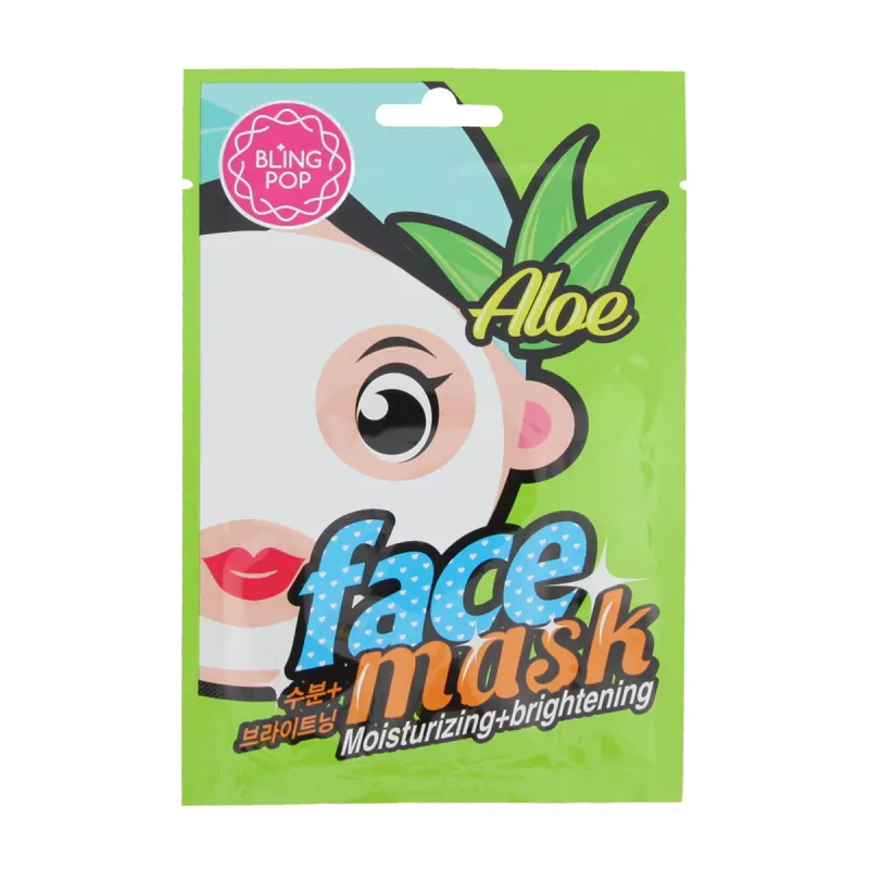 Kasvonaamio Bling Pop Moisturizing & Brightening 20 ml 1 osaa