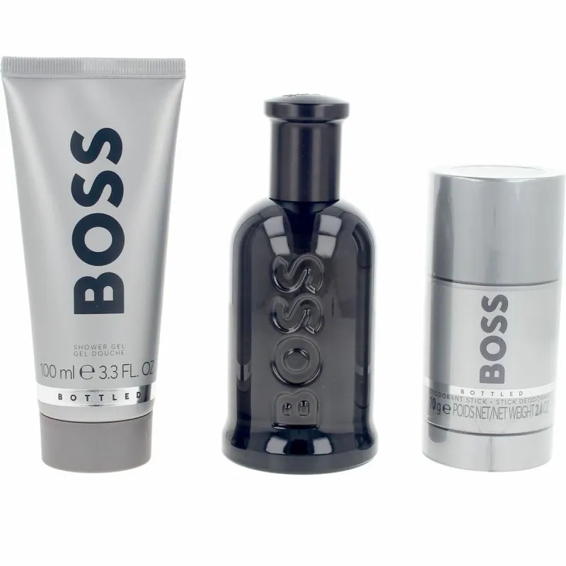 Мужской парфюмерный набор BOSS BOTTLED 3 Предметы
