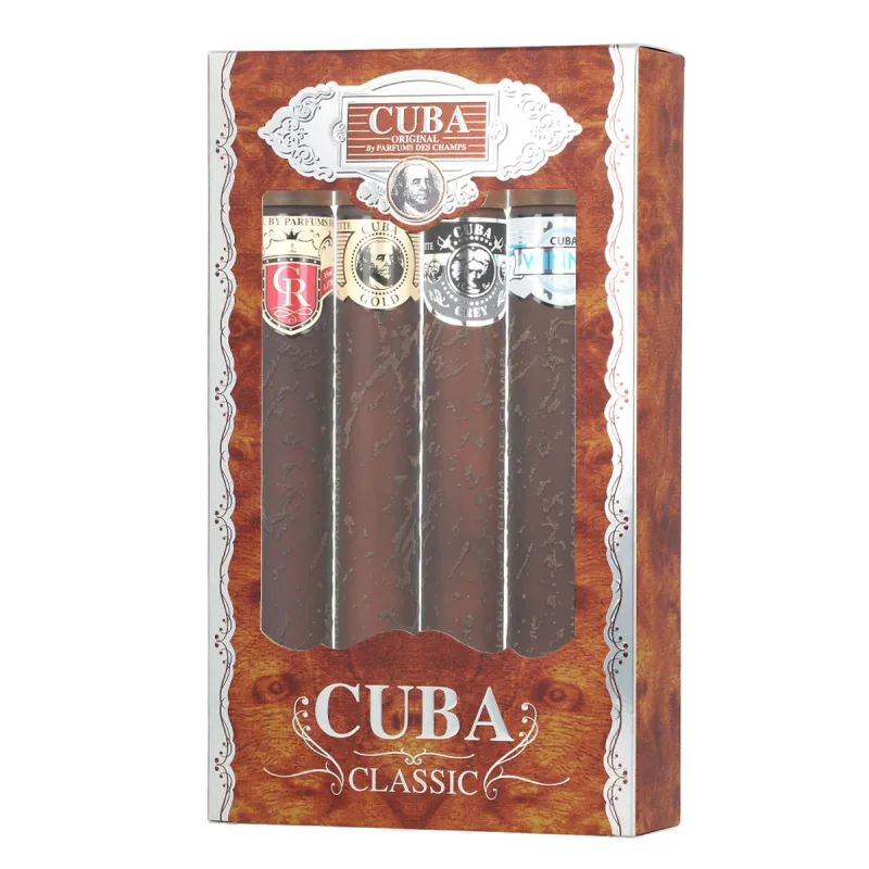 Мужской парфюмерный набор Cuba EDT Classic 4 Предметы