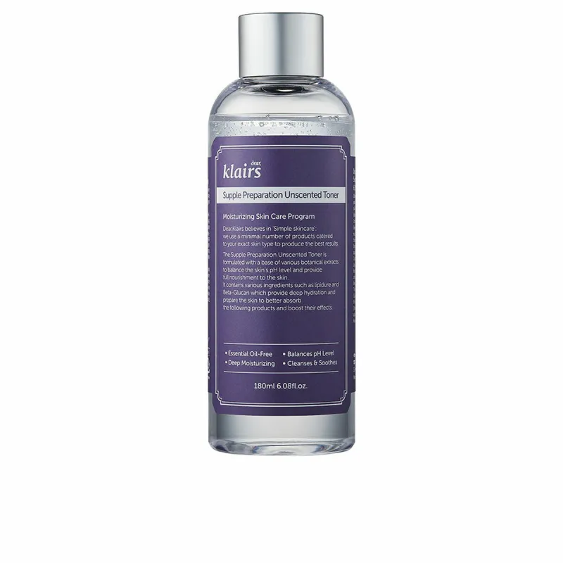 Тоник для лица Klairs Supple Preparation 180 ml Увлажняющее Сбалансированный