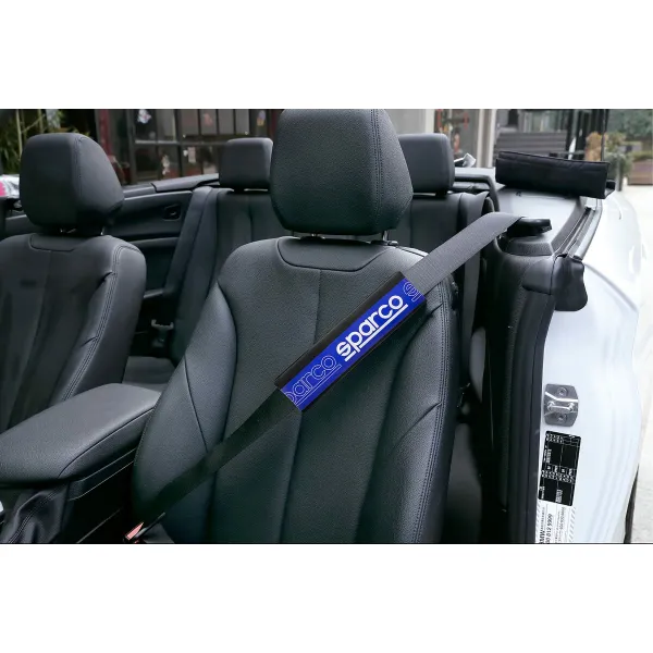 Turvavyön pehmusteet Sparco SPC1208BL Sininen