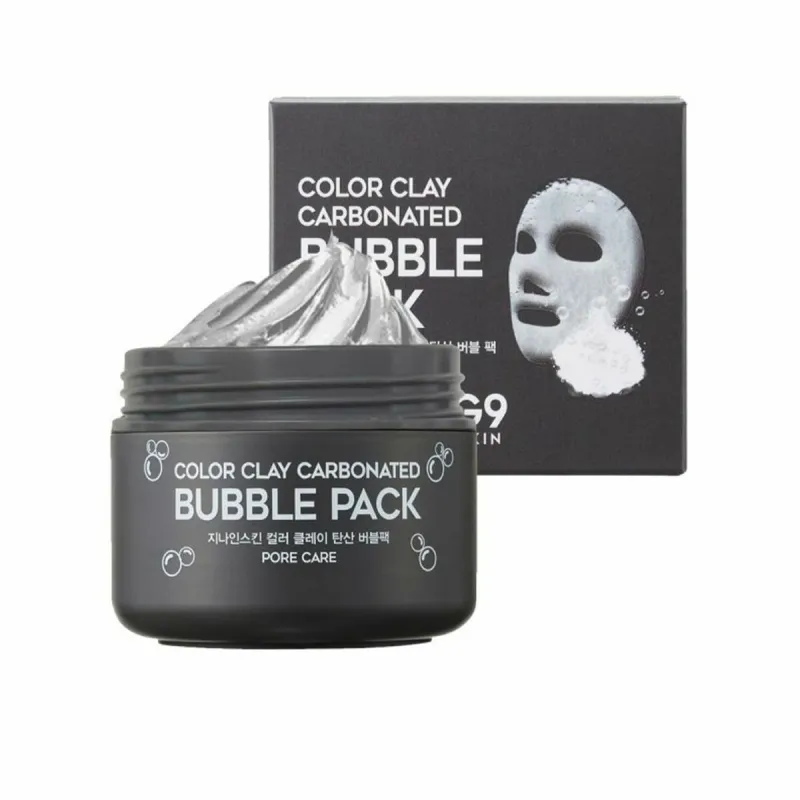Porų valymo kaukė G9 Skin Bubble Pack Anglies juoda Molis