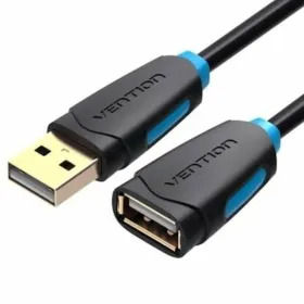 USB Kabelis Vention CBCBJ Melns 5 m