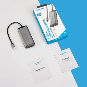 USB Hub Vention CNBHB Grey