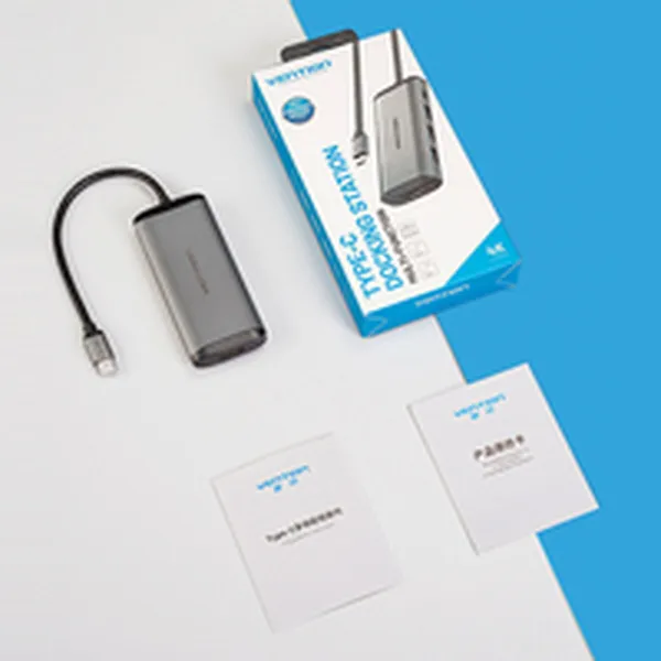 USB Hub Vention CNBHB Grey