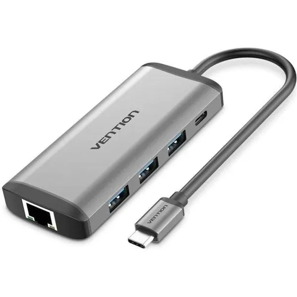 USB Hub Vention CNDHB Silver