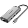 USB Hub Vention CNDHB Silver