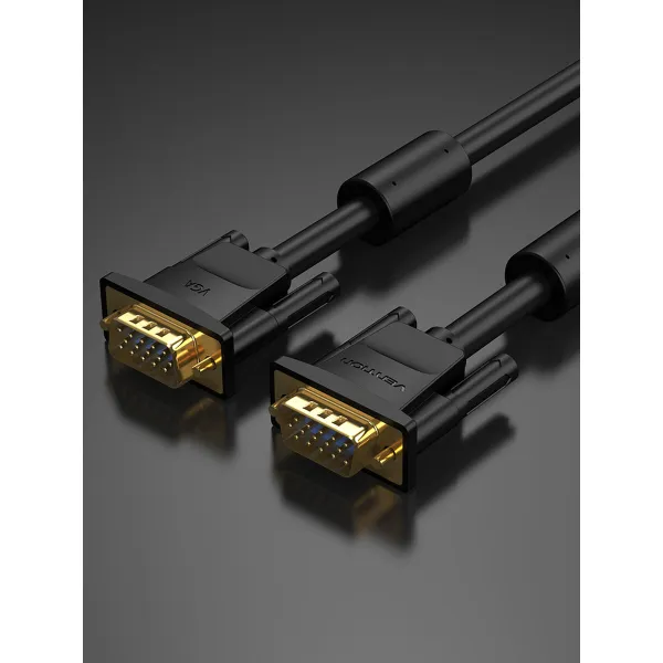 VGA-kaapeli Vention DAEBG Musta 1,5 m