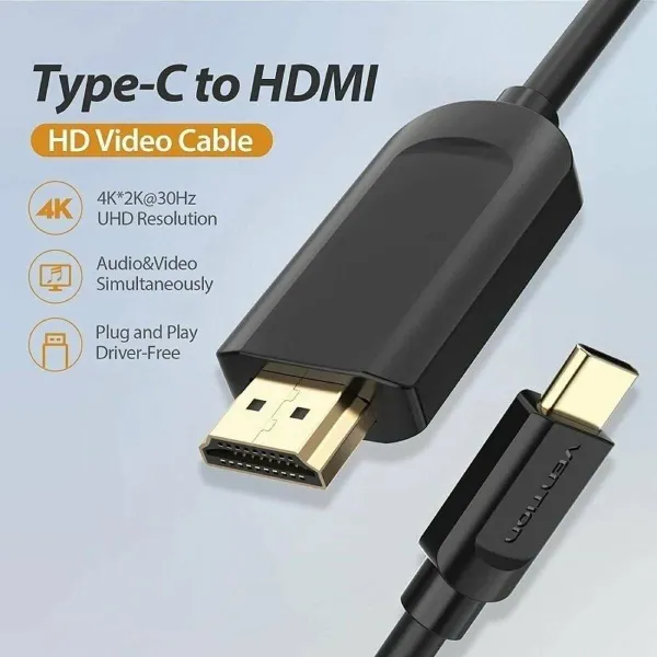 HDMI Kabelis Vention CGUBF 1 m