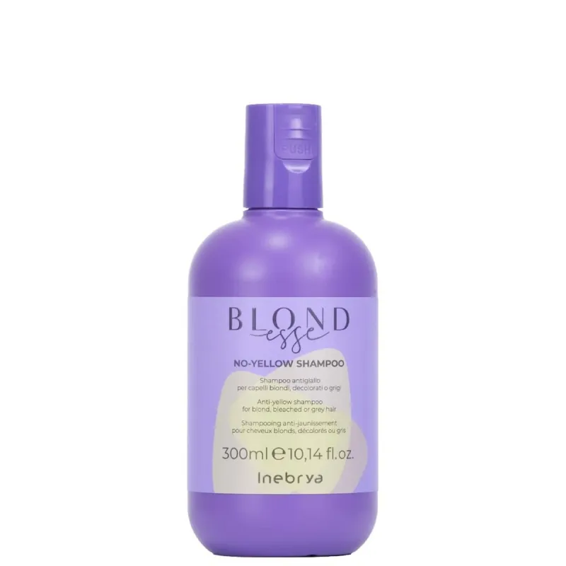 Sävyttävä shampoo vaaleille hiuksille Inebrya BLONDesse 300 ml