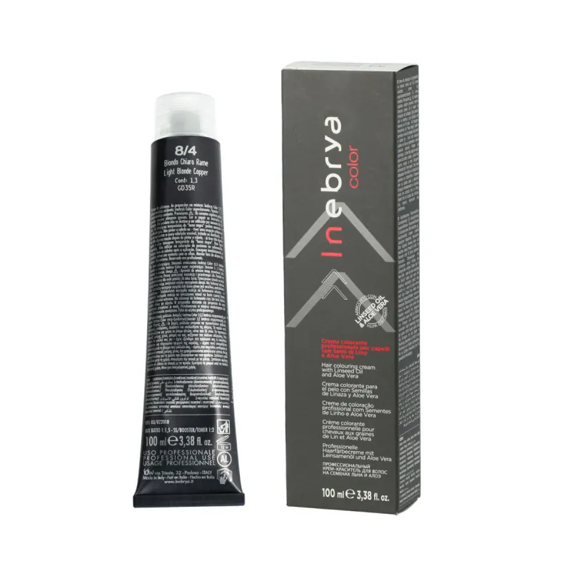 Püsivärv Inebrya Nº 8/4 Light Blonde Copper 100 ml