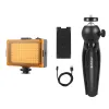 Puluz live recording set tripod + LED lamp + phone clip PKT3131B