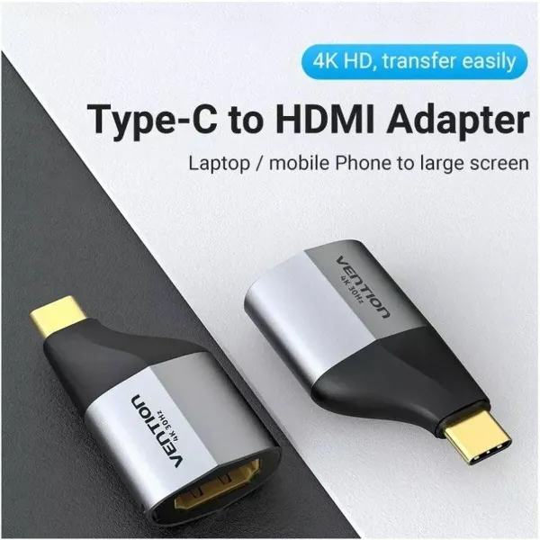 USB-C-HDMI Adapter Vention TCDH0