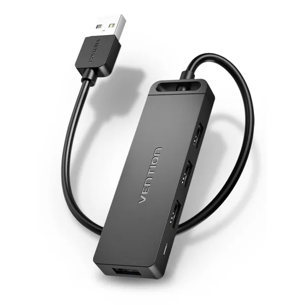 USB-jaotur Vention CHMBB Must