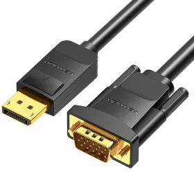 DisplayPort - VGA adapteri Vention HBLBJ Musta 5 m