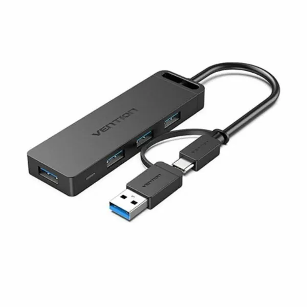 USB-jaotur Vention CHTBB Must