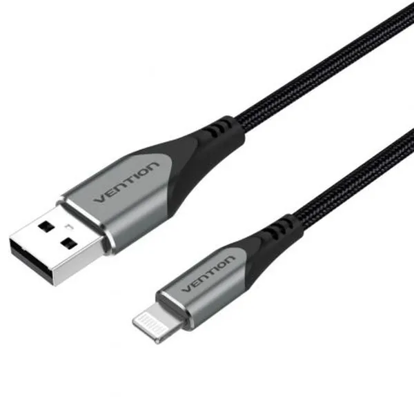USB uz Lightning Kabelis Vention LABHG Pelēks 1,5 m