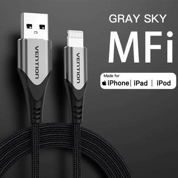 Lightning Cable Vention LABHH 2 m (1 Unit)