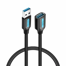 USB Kabelis Vention CBHBH 2 m Melns (1 gb.)