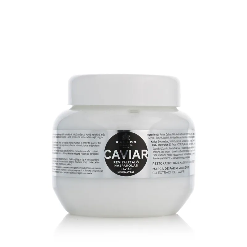 Korjaava hiusnaamio Kallos Cosmetics Caviar 275 ml