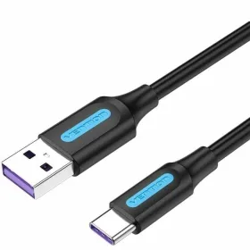 USB-kaabel Vention CORBI Must 3 m