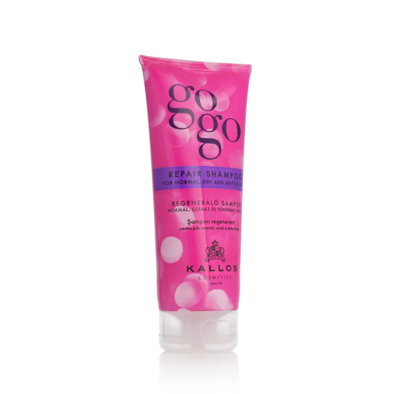 Восстанавливающий шампунь Kallos Cosmetics Go Go 200 ml