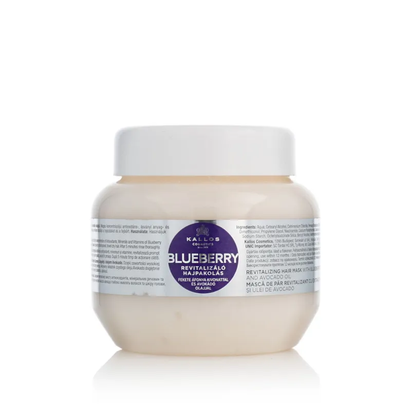 Tonizuojanti kaukė Kallos Cosmetics Blueberry 275 ml
